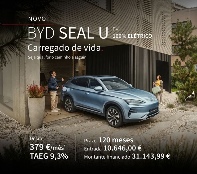 Novo BYD SEAL U - Desde 379/ms