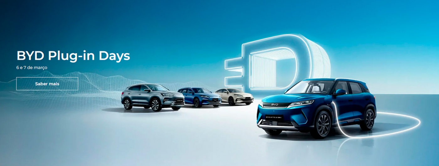 BYD PLUG-IN DAYS, dias 6 e 7 de Mar�o