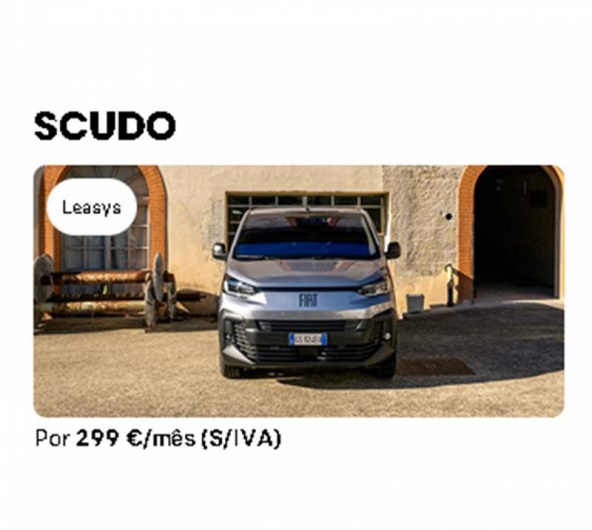 Novo Scudo 1.5 BlueHDi 120cv L2H1 - S�rie 3 Por 299�/m�s (S/IVA)