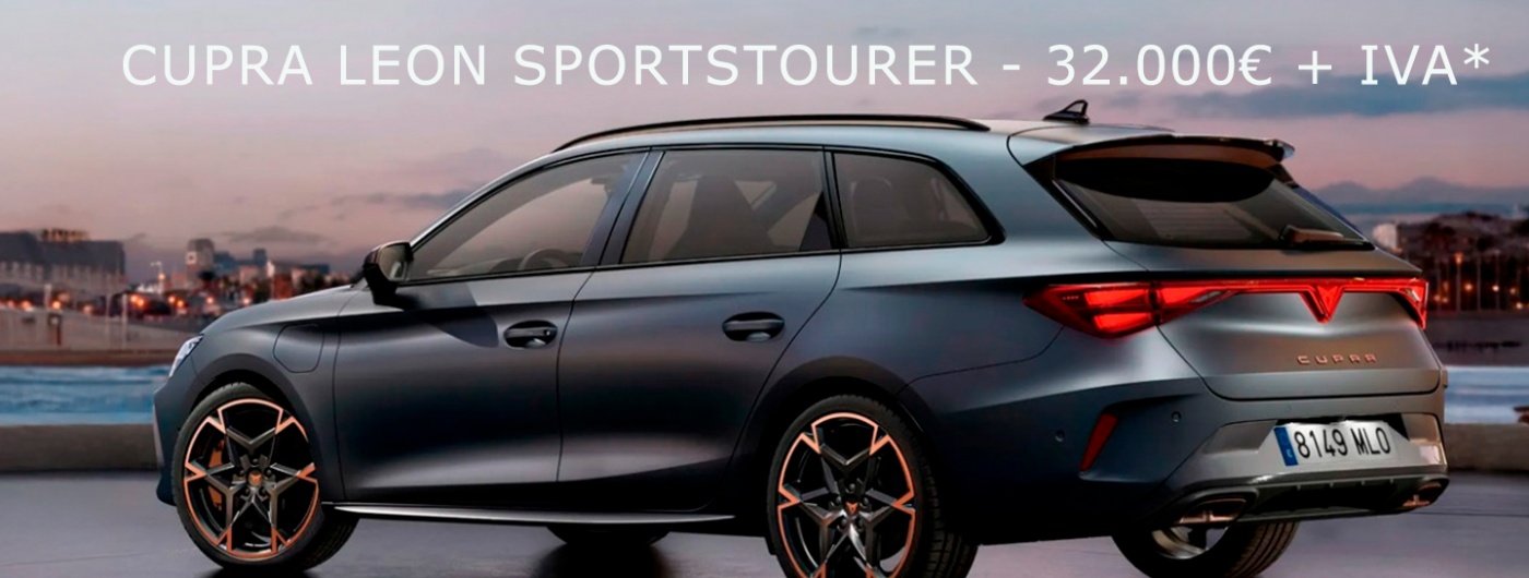 CUPRA LEON SPORTSTOURER - 32.000� + IVA*, PARA EMPRESAS E ENI