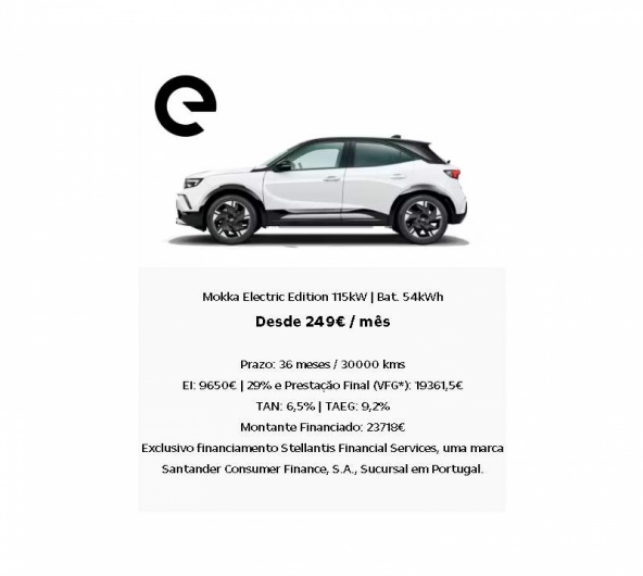 Mokka Electric Edition 115kW | Bat. 54kWh Desde 249� / m�s*