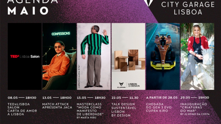 Em maio, Tradio e Inovao encontram-se na CUPRA City Garage Lisboa