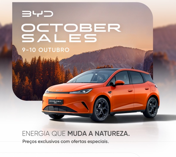 BYD October Sales 9 e 10 Outubro