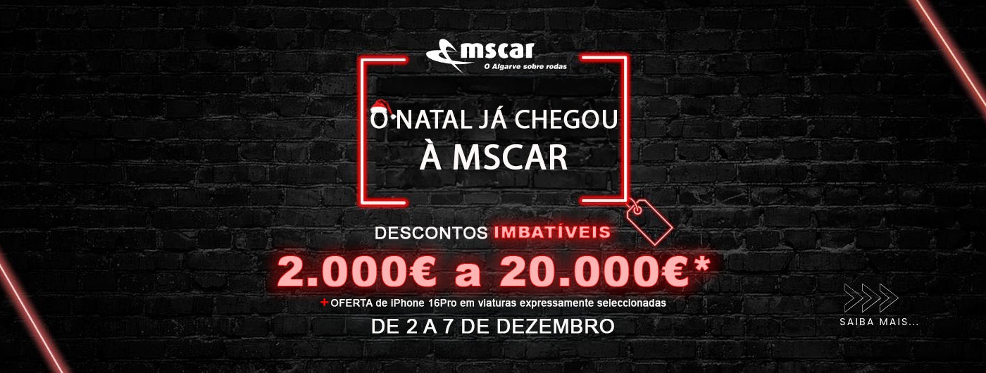 O Natal chegou  MSCAR! De 2 a 7 de Dezembro !