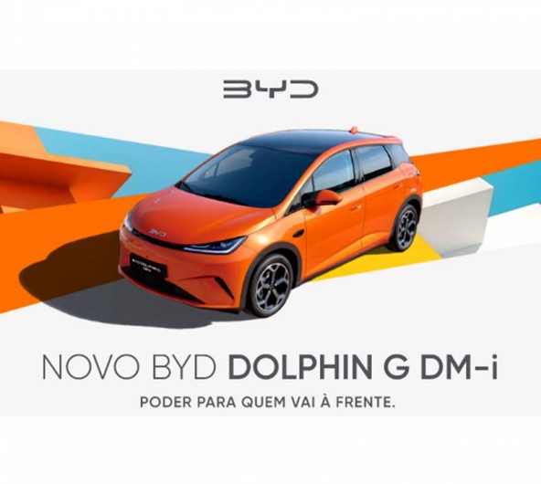 Lan�amento Nacional do�BYD DOLPHIN G DM-i - 2 de Julho