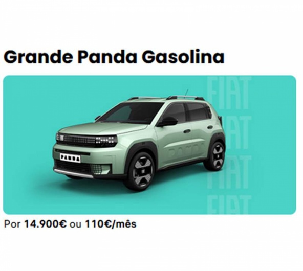 Fiat Grande Panda Gasolina Por:14.900� ou 110�/m�s