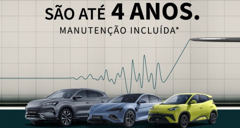 Agora a Manuteno est includa em toda a gama BYD