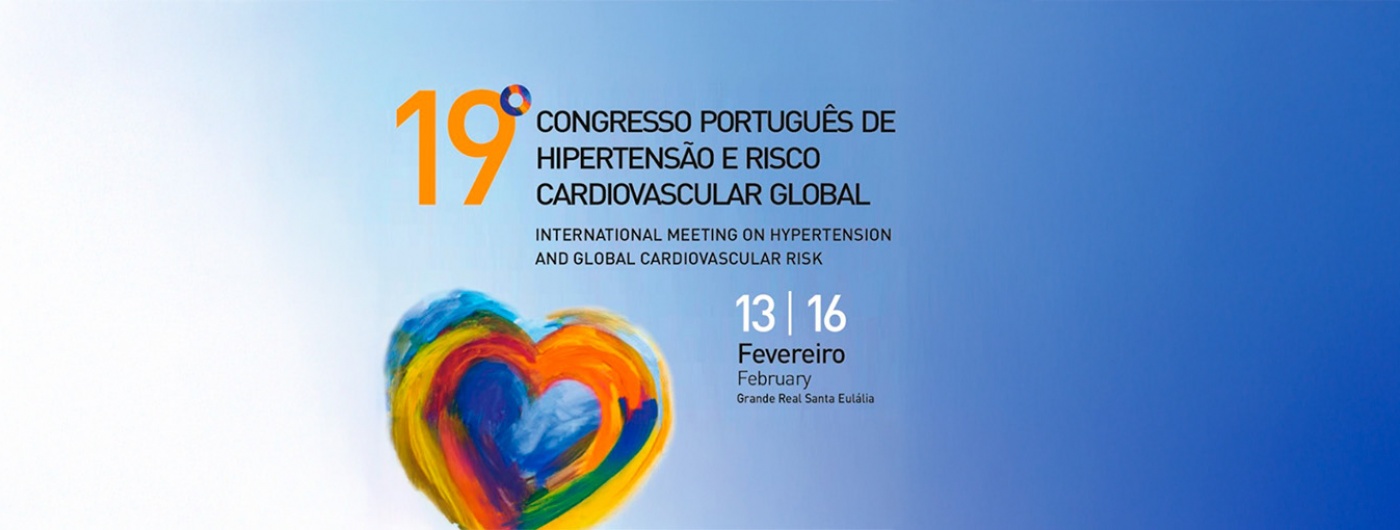 19 Congresso Portugus de Hipertenso e Risco Cardiovascular Global - De dia 13 a 16 de Fevereiro