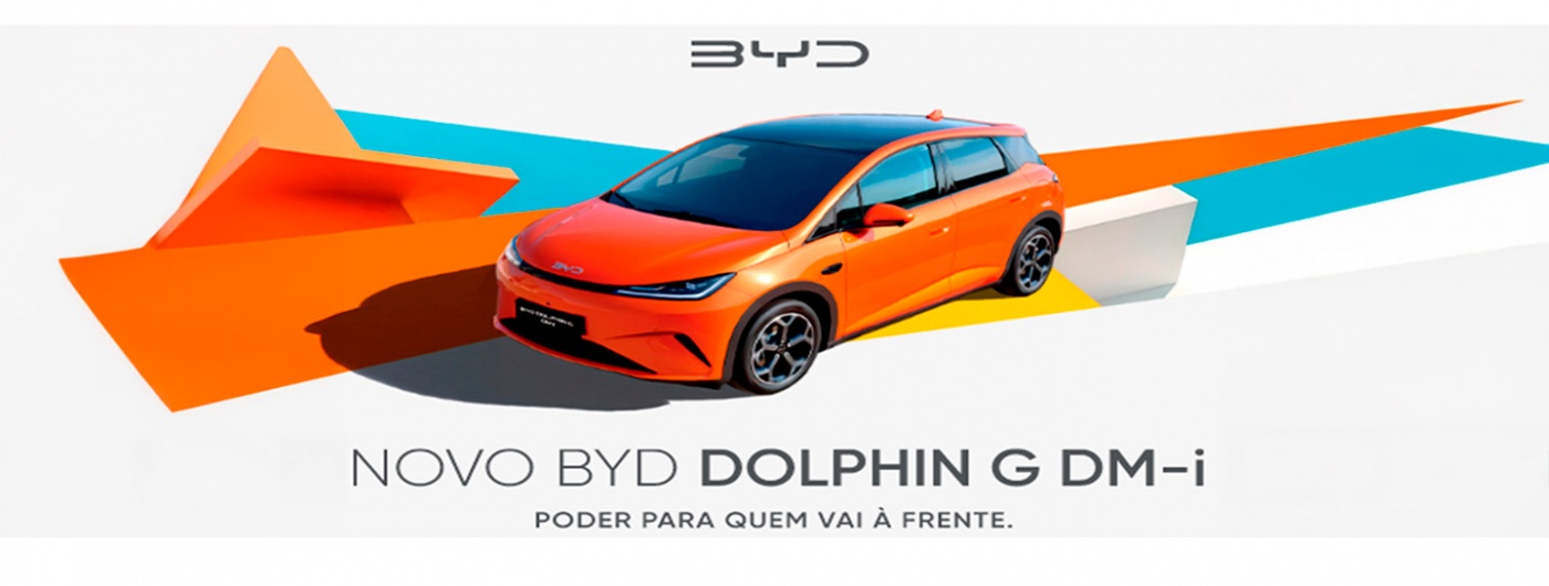 Lan�amento Nacional do BYD DOLPHIN G DM-i - 2 de Julho