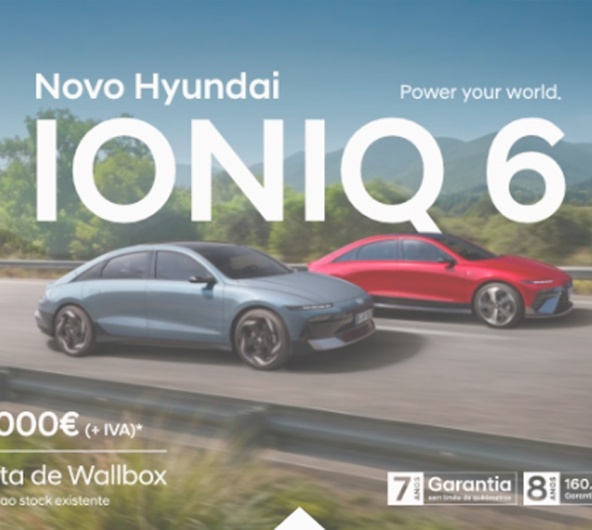 NOVO HYUNDAI IONIQ 6 100% EL�TRICO  Desde 33.000� + IVA