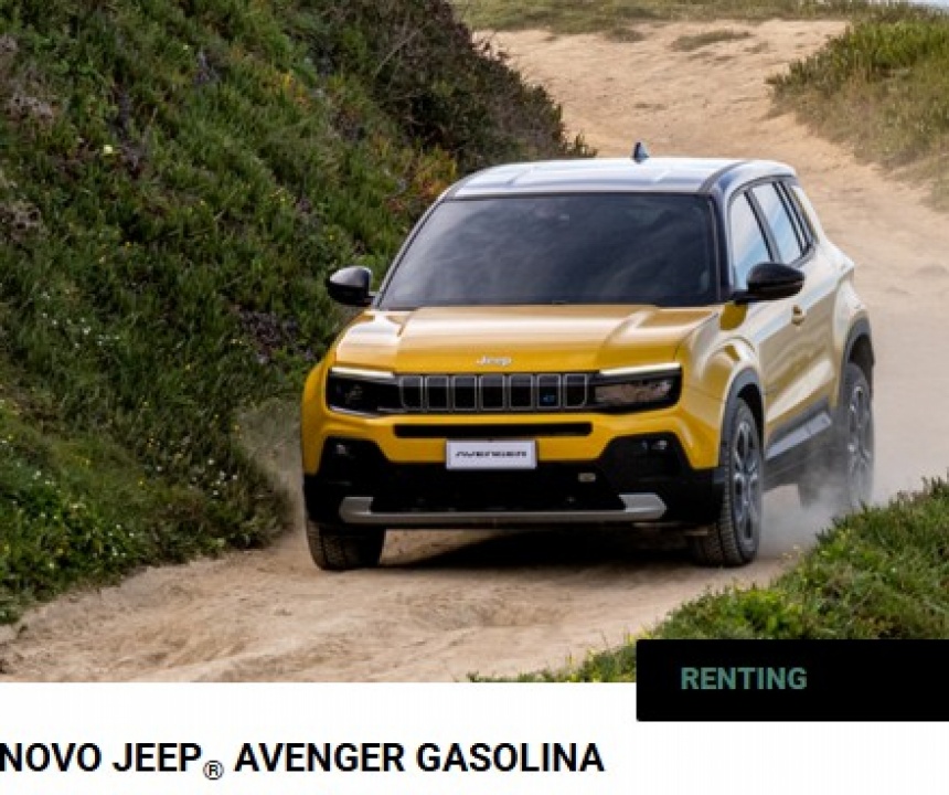 NOVO JEEP® AVENGER GASOLINA DESDE 199€/MÊS NOVO JEEP® AVENGER GASOLINA DESDE 199€/MÊS