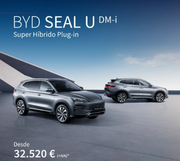 BYD SEAL U DM-I DESDE  32.520 + IVA*