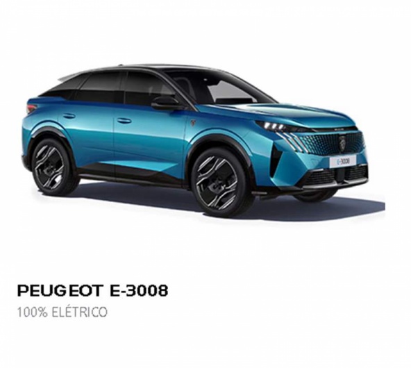 PEUGEOT E-3008 100% EL�TRICO  A partir de 42.400� ou por 425�/m�s