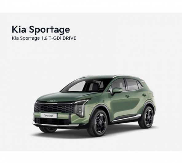  Kia Sportage Kia Sportage 1.6 T-GDi DRIVE 349�/m�s