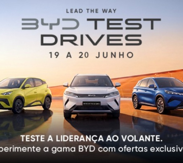 BYD TEST-DRIVES  19-20 de Junho MSCAR-BYD