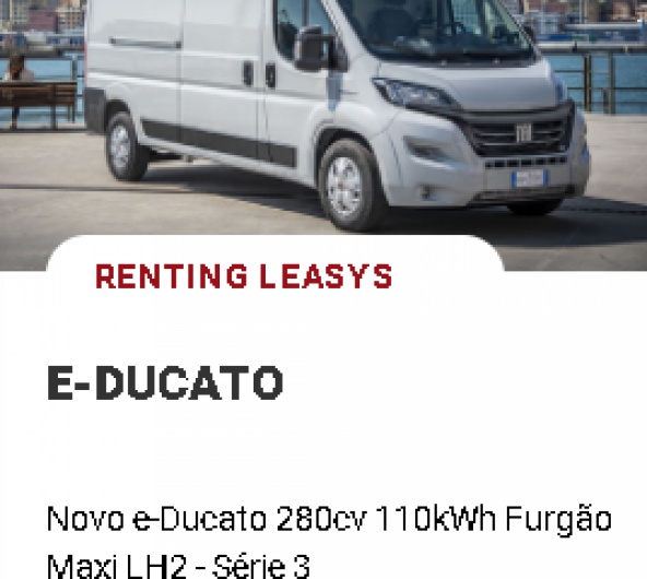 RENTING LEASYS E-DUCATO Por 615 �/m�s (S/IVA)*