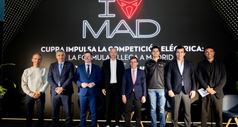 CUPRA lidera chegada a Espanha do principal campeonato mundial de corridas el�tricas, como Title Partner da primeira corrida de F�rmula E no pa�s: CUPRA Raval Madrid E-Prix