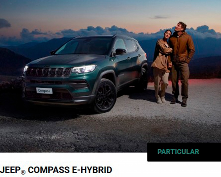 JEEP® COMPASS E-HYBRID Por 440€ / Mês JEEP® COMPASS E-HYBRID Por 440€ / Mês
