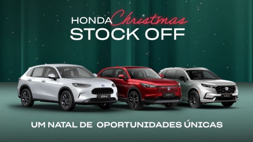 Honda celebra Natal com campanha especial de stock off com ofertas exclusivas