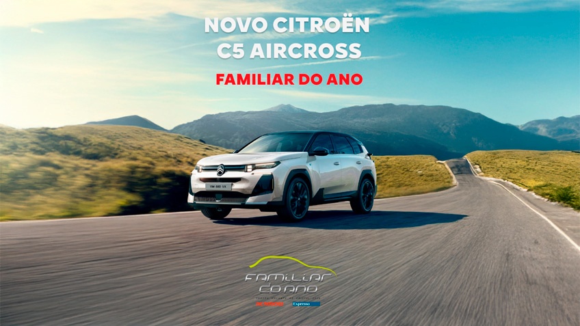 CITRO�N �-C5 AIRCROSS ELEITO �FAMILIAR DO ANO�