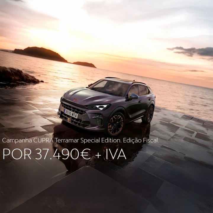 Campanha CUPRA Terramar Special Edition. Edição Fiscal Por 37.490€ + IVA Campanha CUPRA Terramar Special Edition. Edição Fiscal Por 37.490€ + IVA