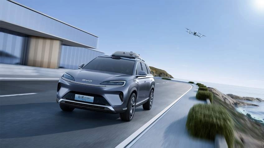 BYD e DJI lanam o primeiro sistema de drones integrado em veculos do Mundo