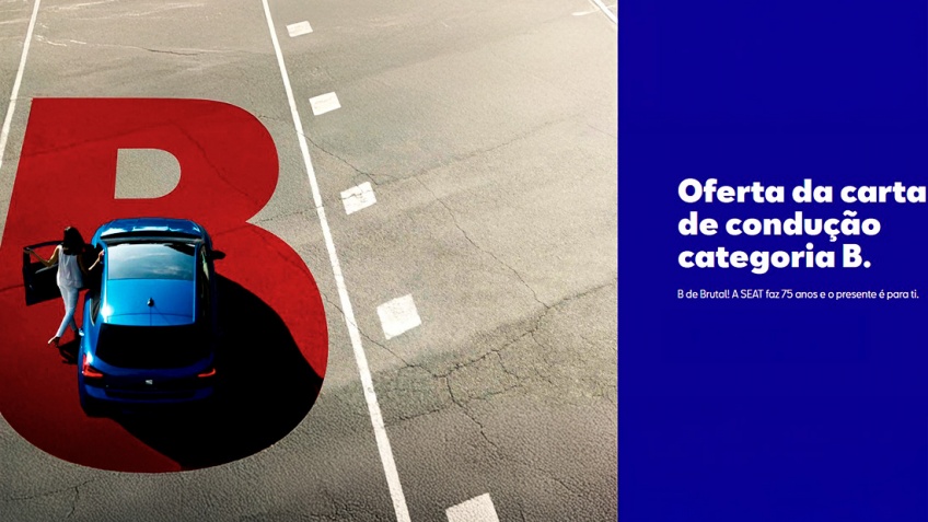Campanha 75 anos SEAT. Oferta Carta Conduo (B Licence)