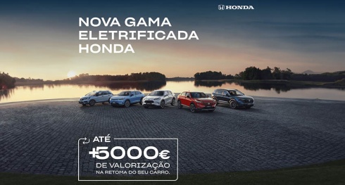 O poder da exclusividade est nas suas mos: Honda apresenta apoio  retoma de at mais 5.000 na sua gama eletrificada