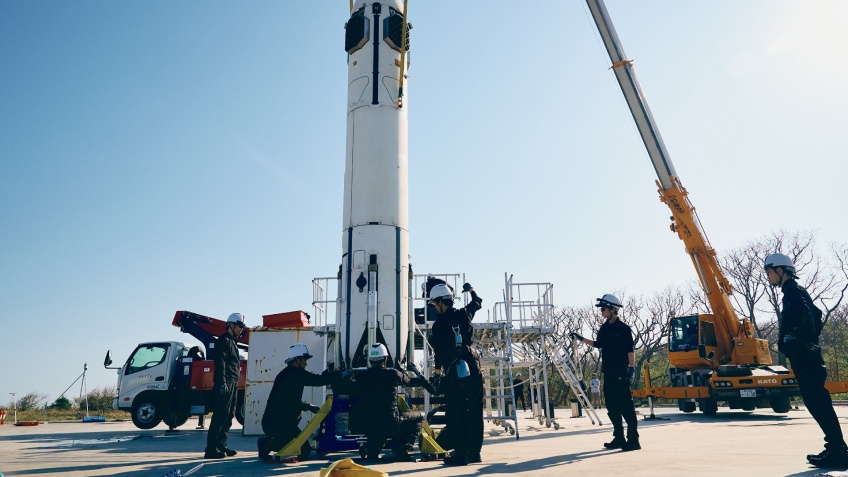 Honda realiza com sucesso teste de lan�amento e  aterragem de foguete reutiliz�vel experimental.