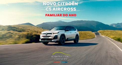CITRO�N �-C5 AIRCROSS ELEITO �FAMILIAR DO ANO�
