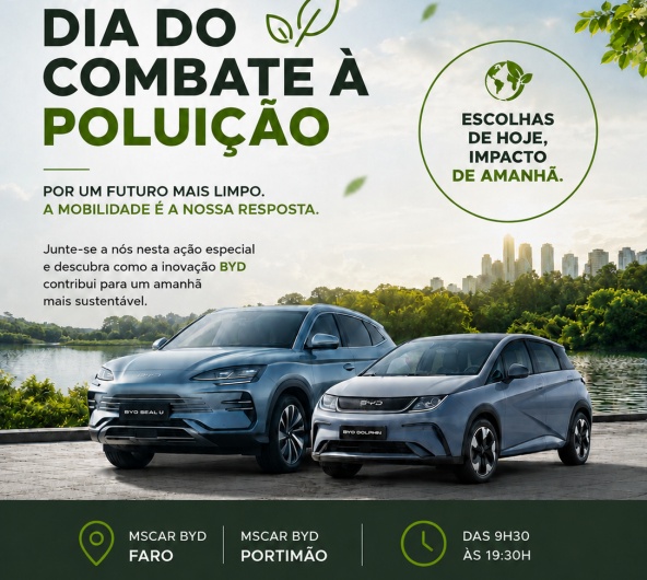 BYD - 14 DE AGOSTO | DIA DO COMBATE � POLUI��O