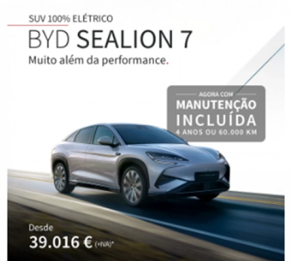 Novo BYD SEALION 7  desde 39.016 + IVA �*
