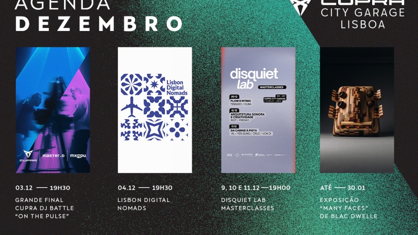 CUPRA encerra o ano com m�sica eletr�nica, n�madas digitais e arte disruptiva