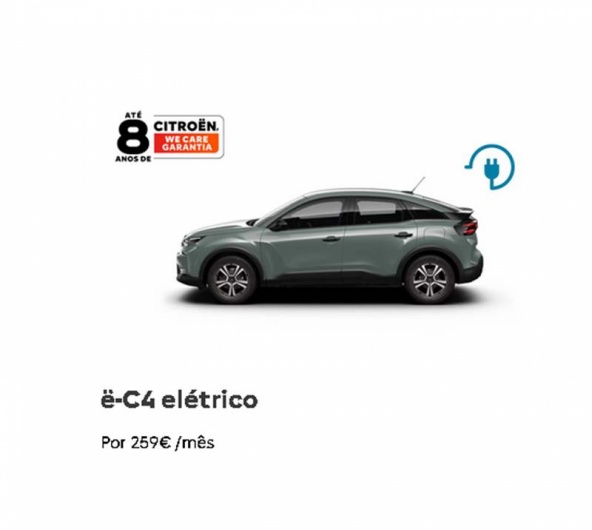�-C4 el�trico Por 259� /m�s*
