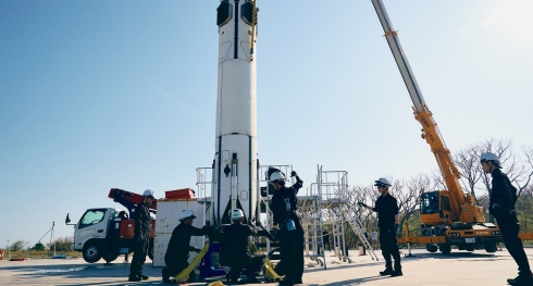 Honda realiza com sucesso teste de lan�amento e  aterragem de foguete reutiliz�vel experimental.